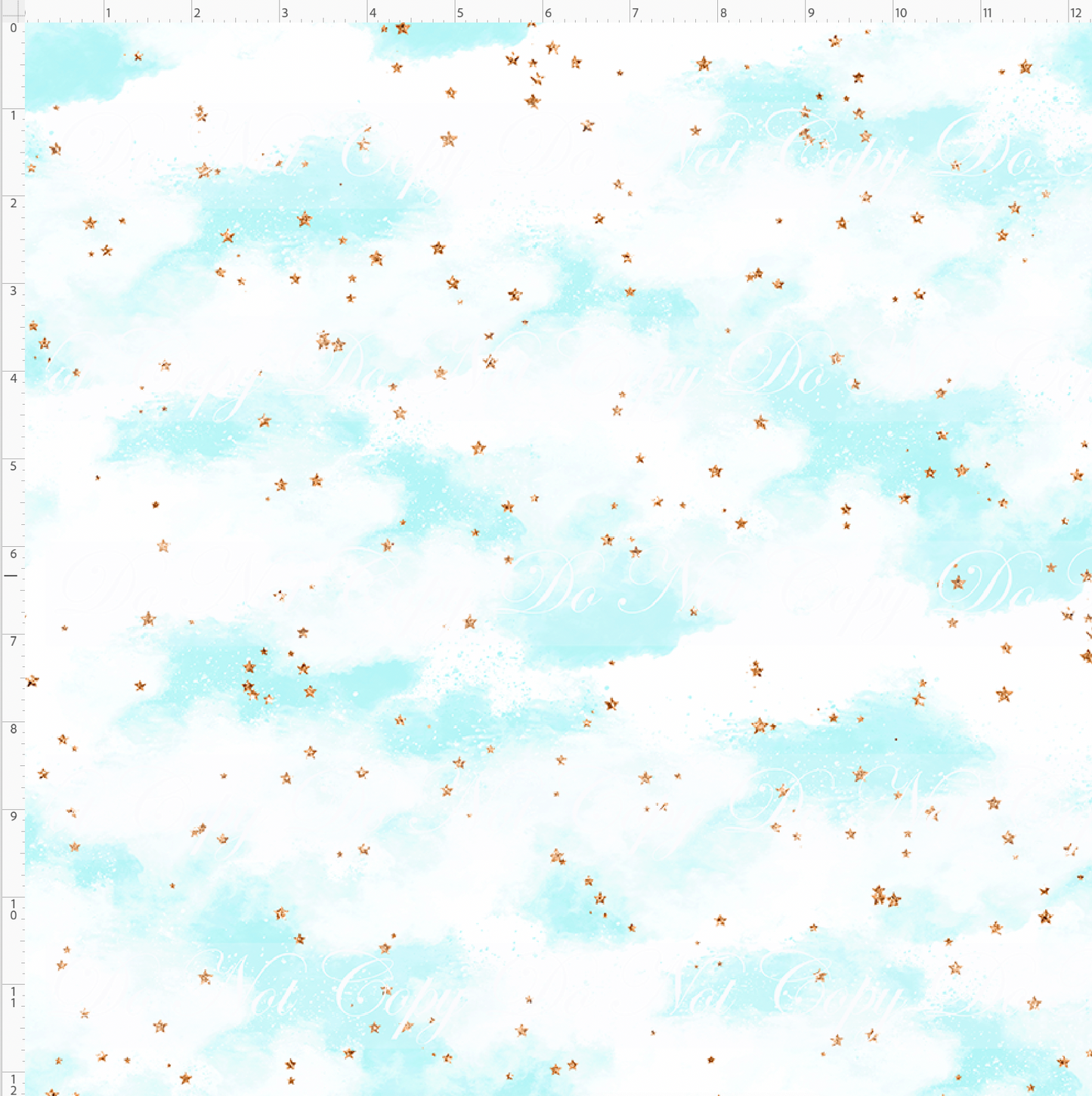 Crumpit & Co - Background - Light Blue with Stars