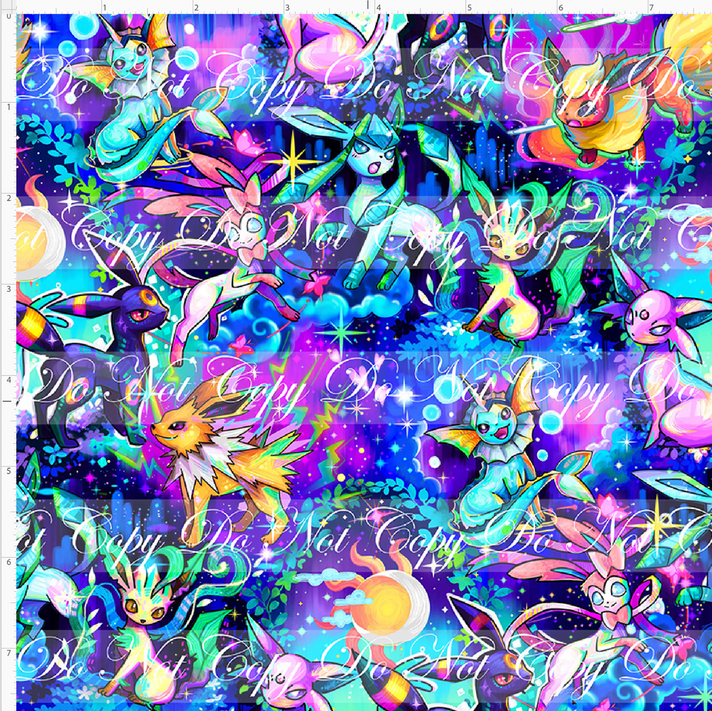 Elemental Critters - Evee - navy - small scale