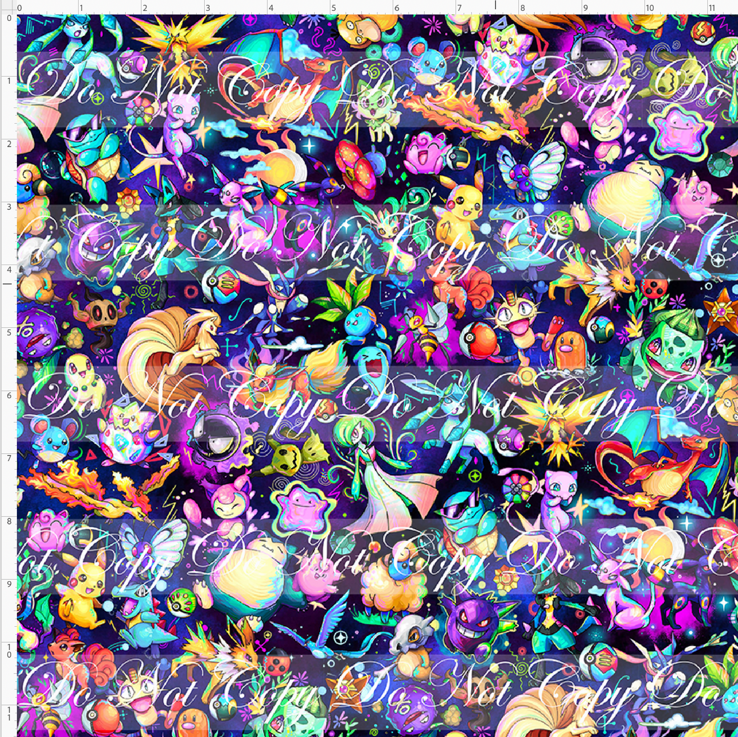 Elemental Critters - Main - Blue purple - small scale
