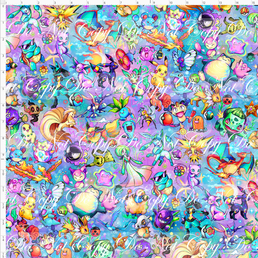 Elemental Critters - Main - pastel - regular scale