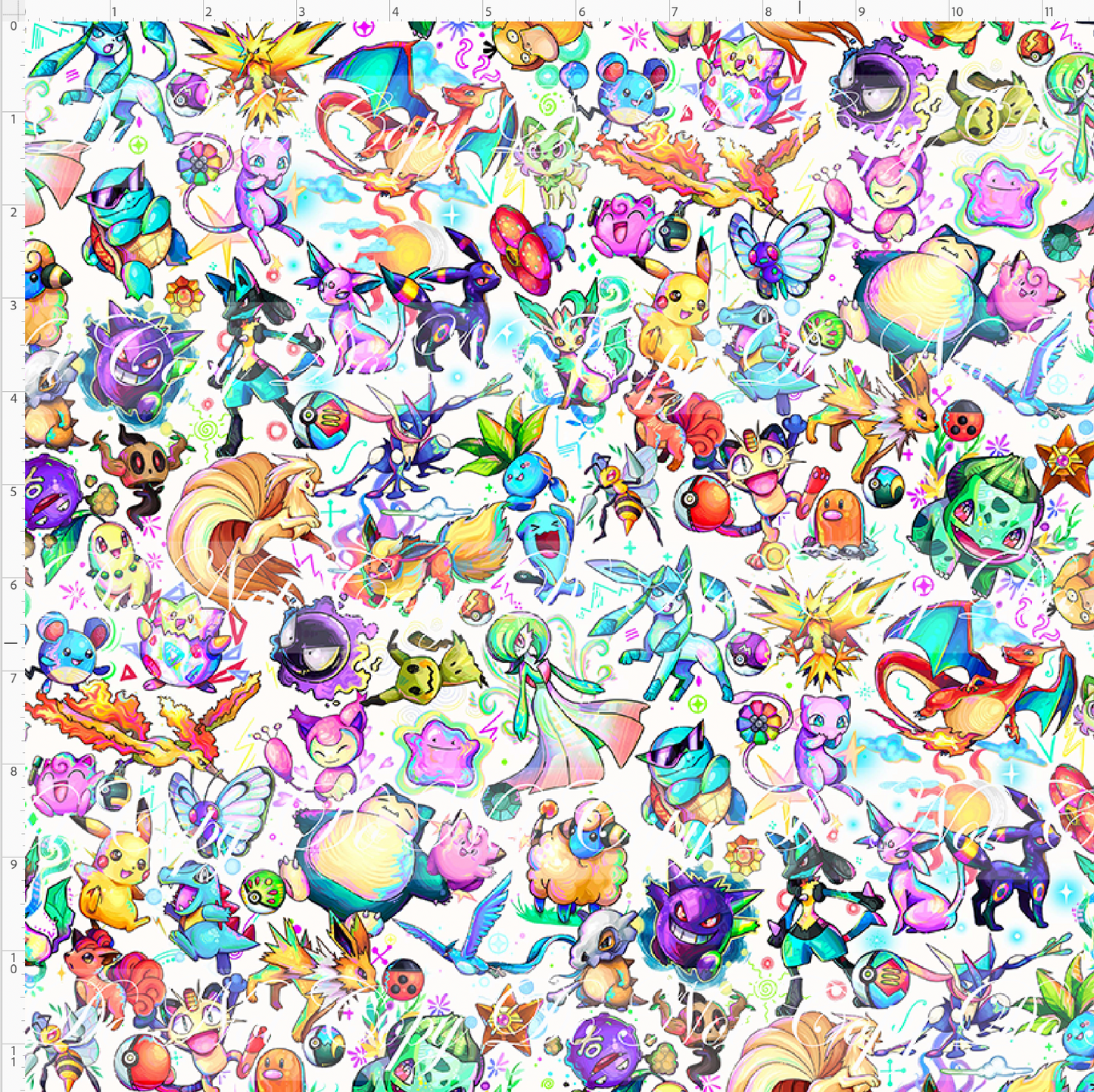 Elemental Critters - Main - white - small scale