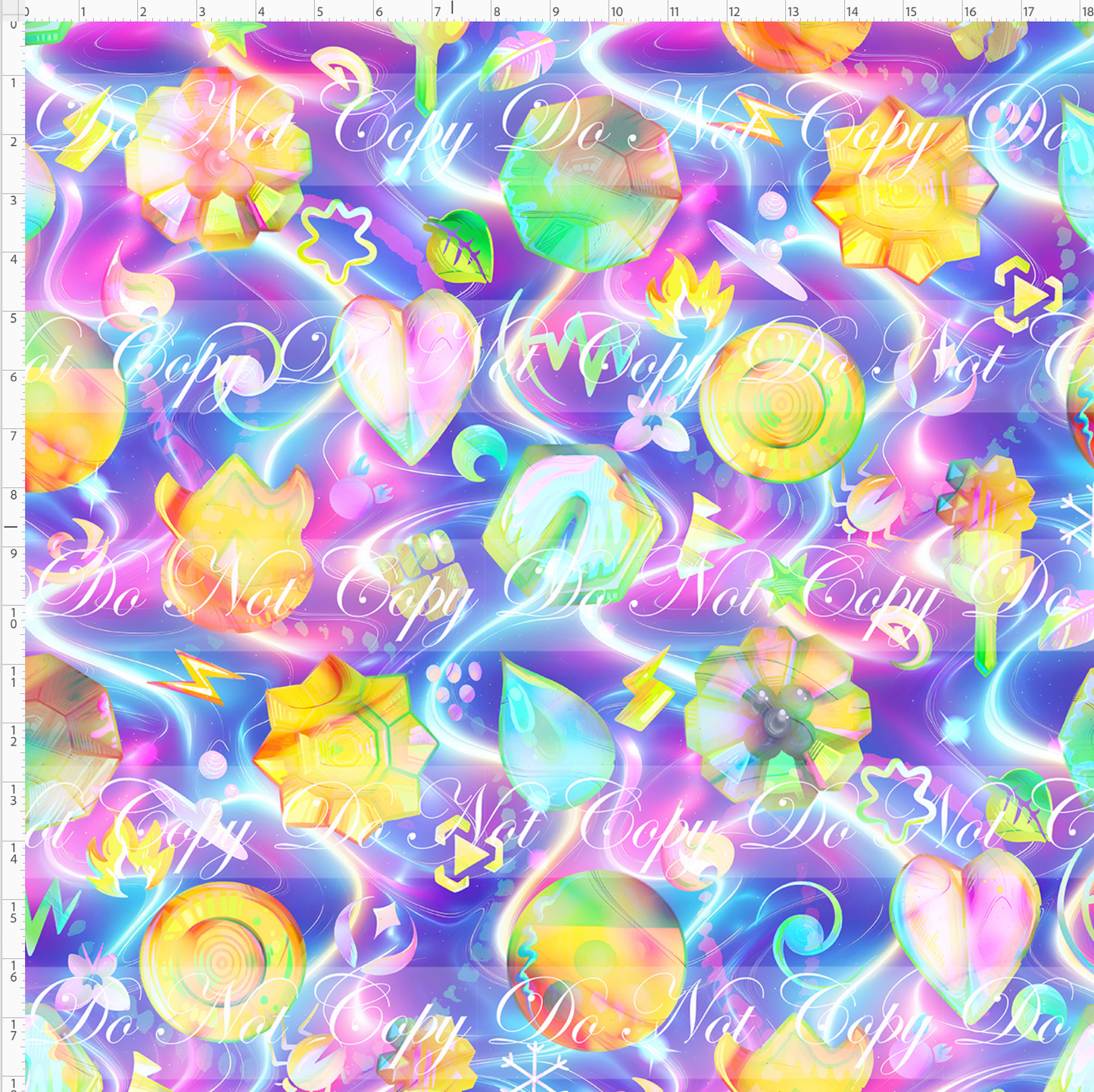 Elemental Critters - pastel background