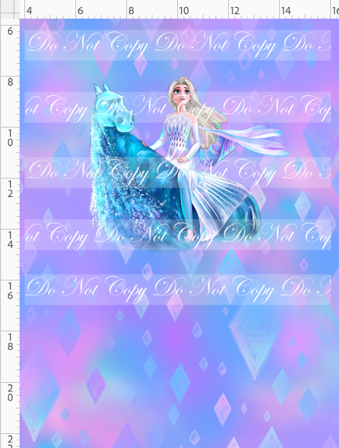 Enchanted Forrest-horse-panel-child
