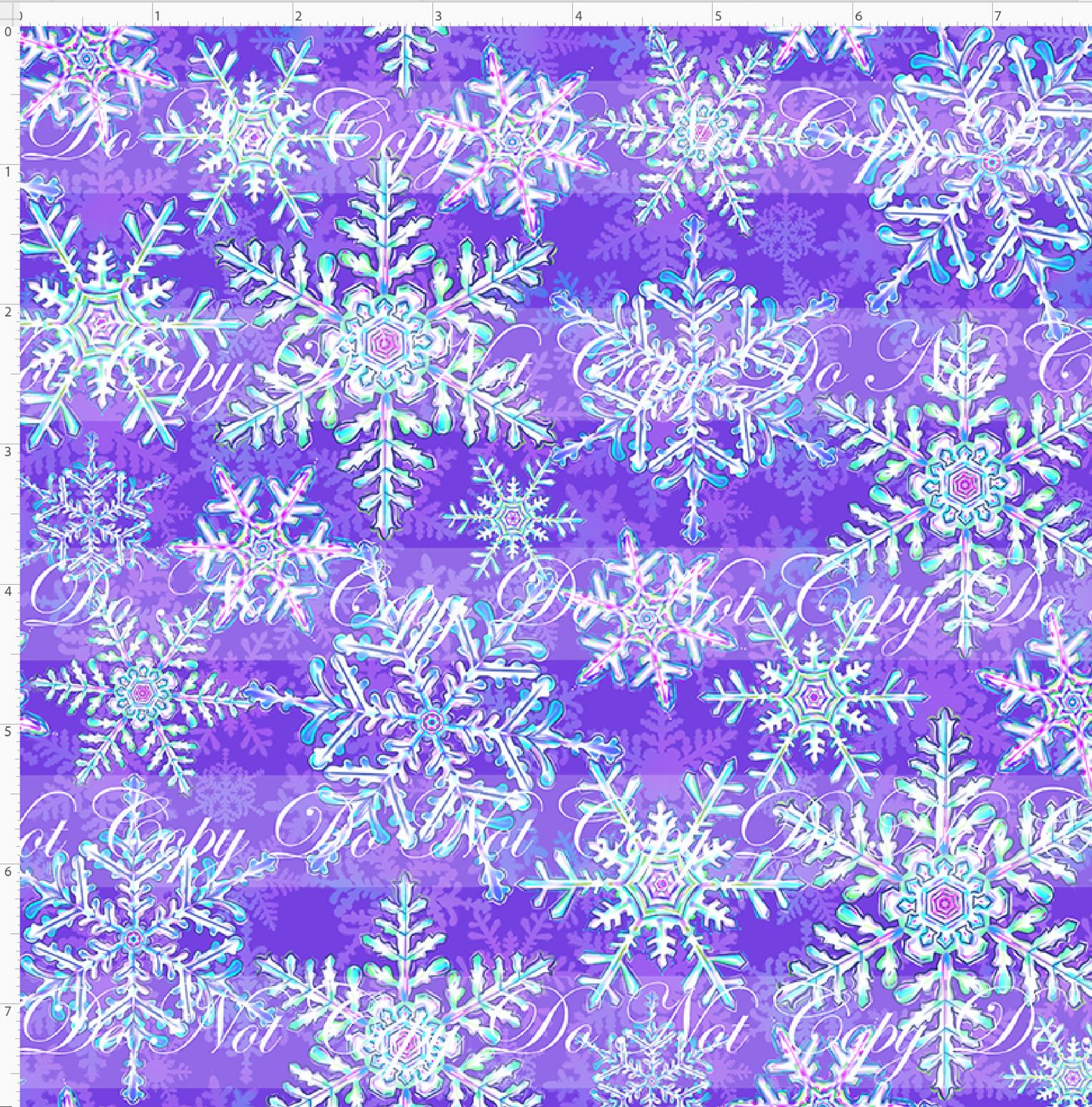 Enchanted Forrest-snowflakes-purple