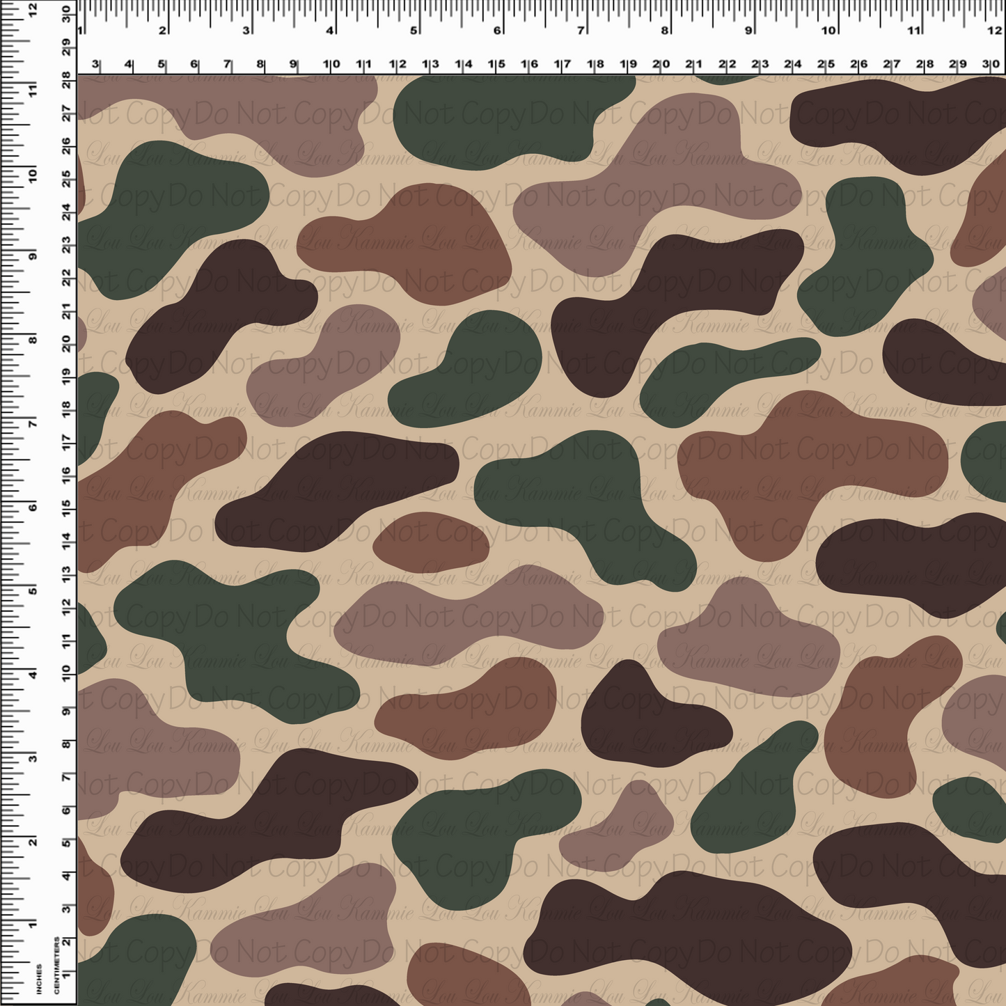 Endless Essentials - CAMOFLAUGE - Plain Duck - Brown