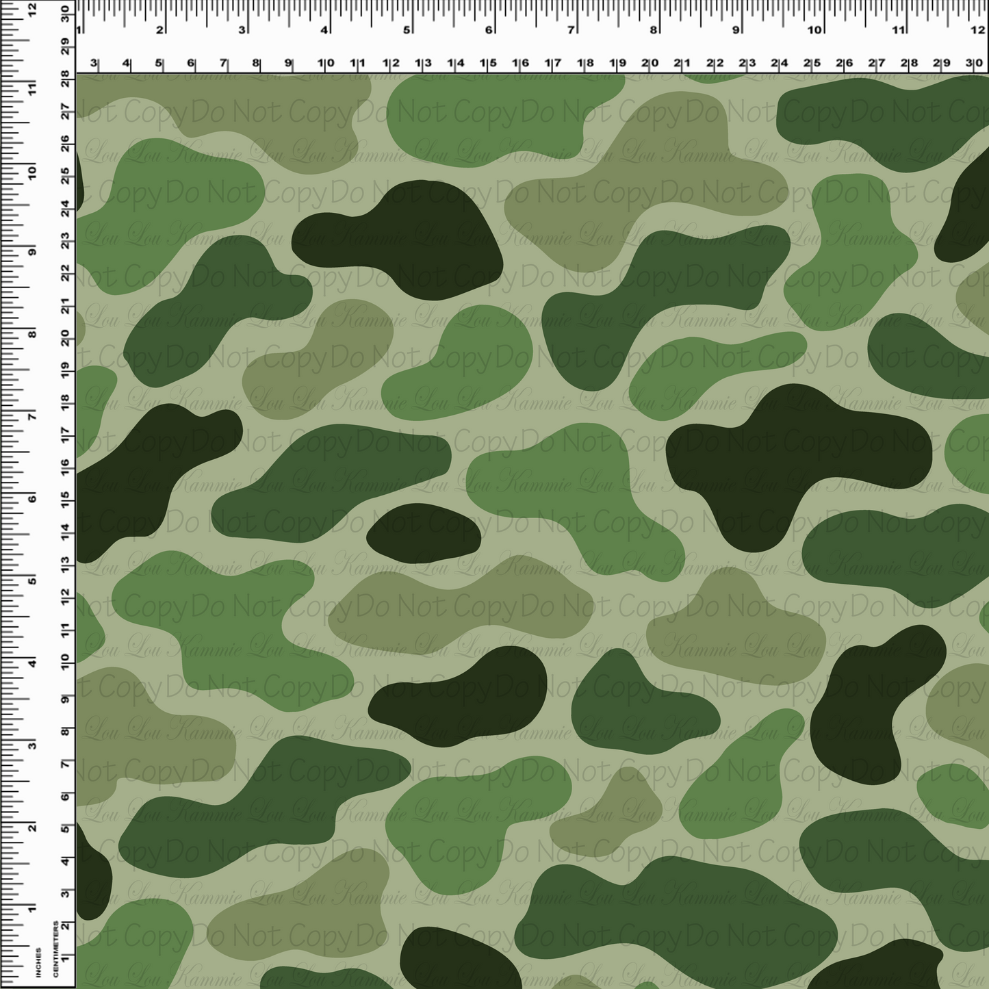Endless Essentials - CAMOFLAUGE - Plain Duck - Green