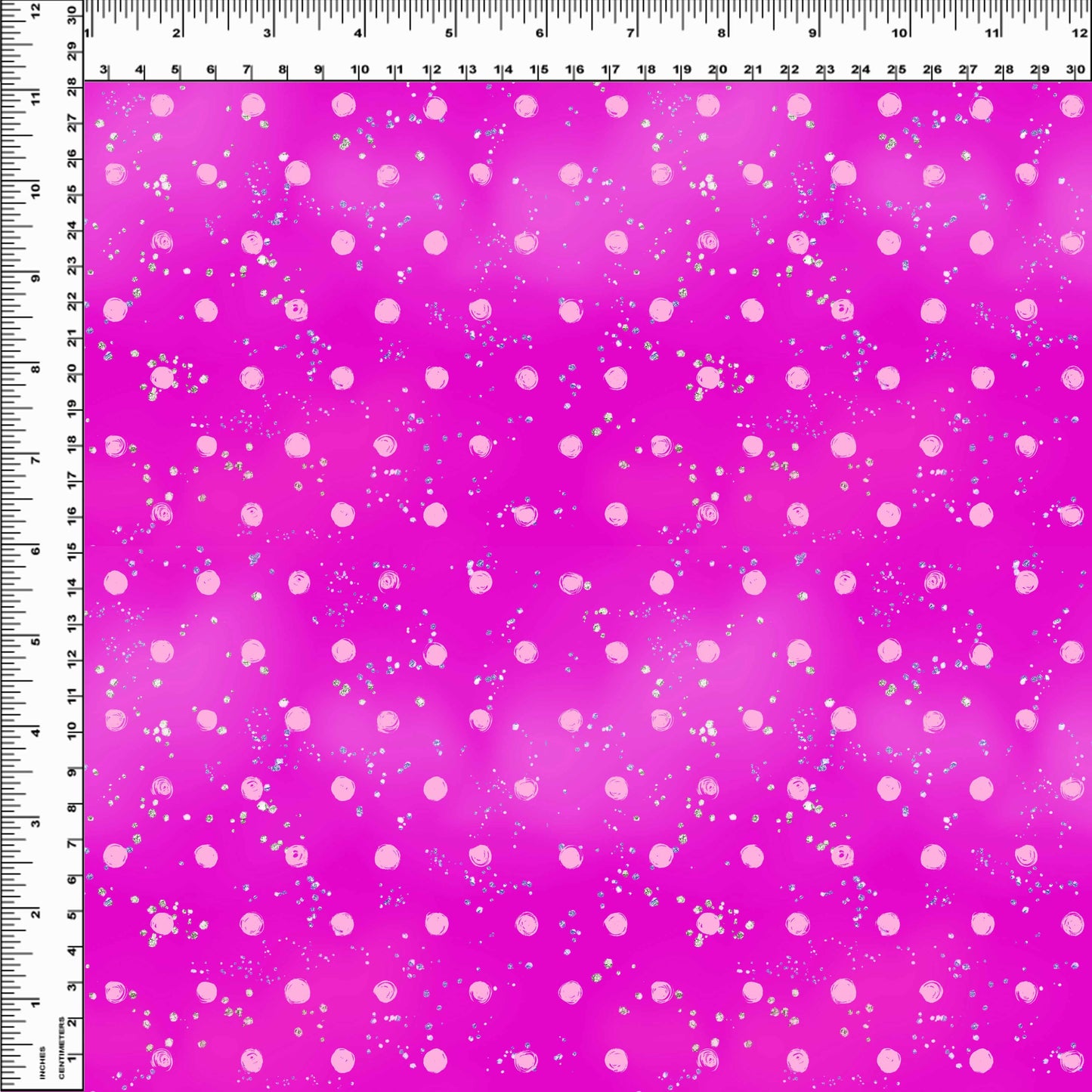 Endless Essentials: Kammieland Most Requested - Watercolor Dots Hot Pink
