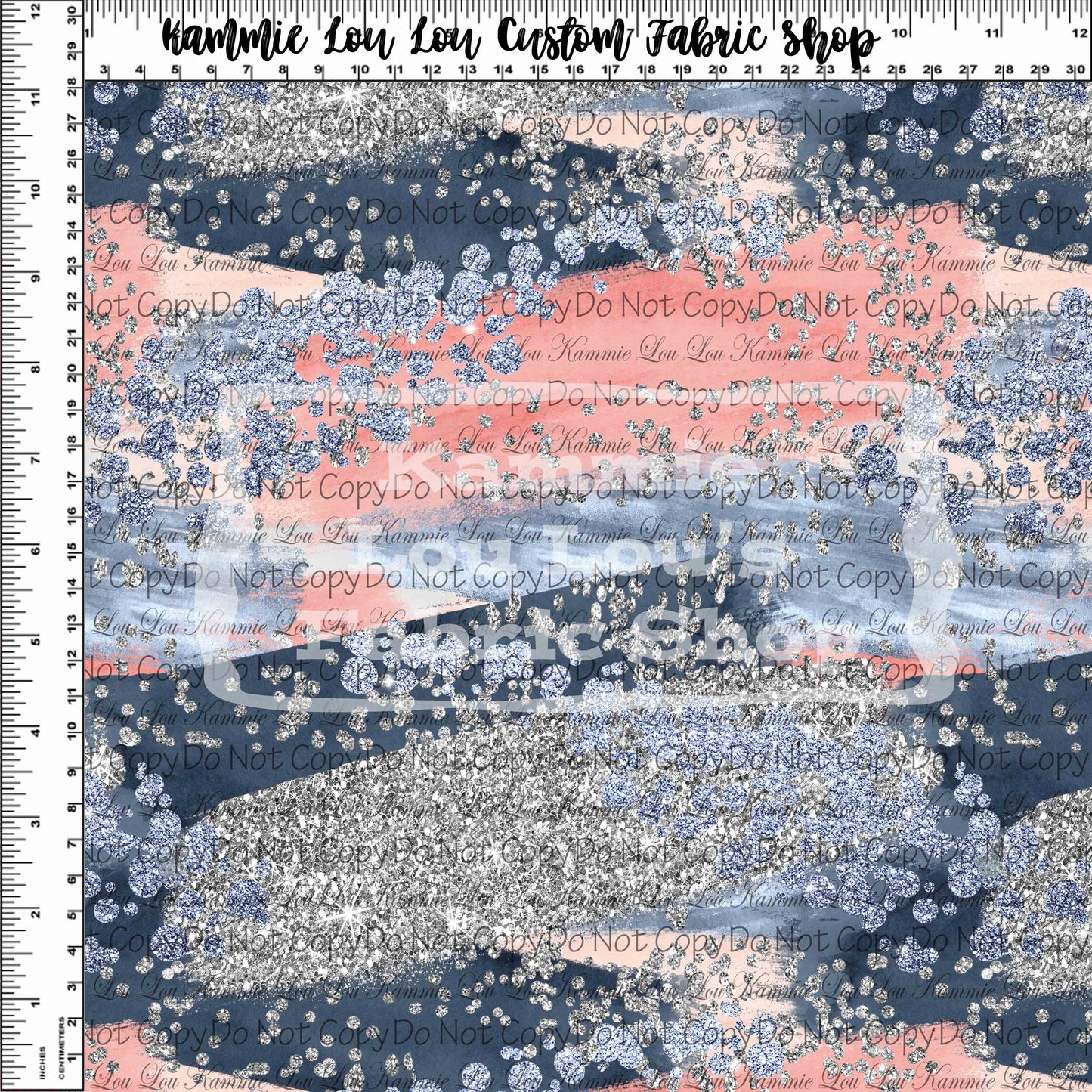 Endless Essentials: Kammieland Signature Strokes - Navy Blush