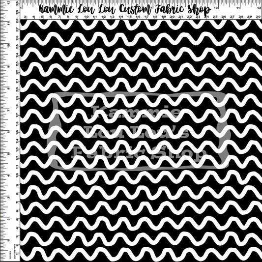 Endless Essentials: Monochrome Madness - BW Squiggle