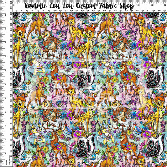 Fawn of the Forest - Main - Watercolor - Small Scale