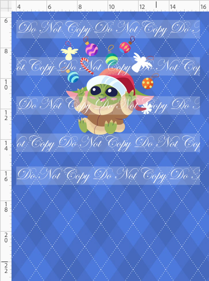 Festive Christmas-Panel-Baby-Cornflower-child