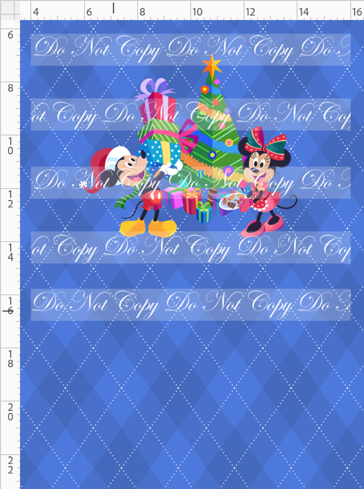 Festive Christmas-Panel-Mice-Cornflower-Child