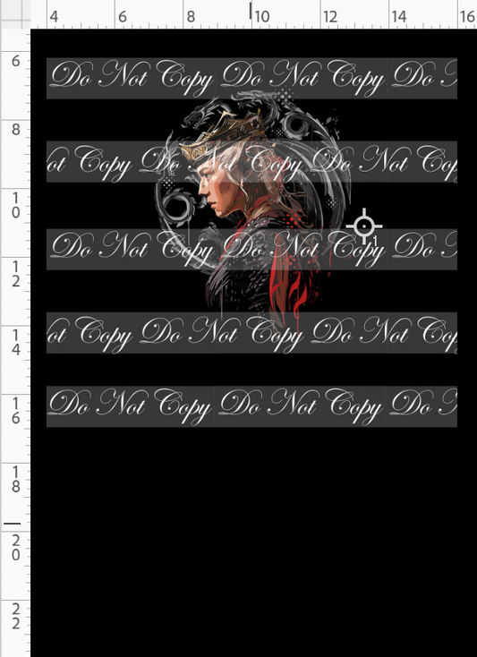 Fire and Blood-Panel-The Black Queen-black-child