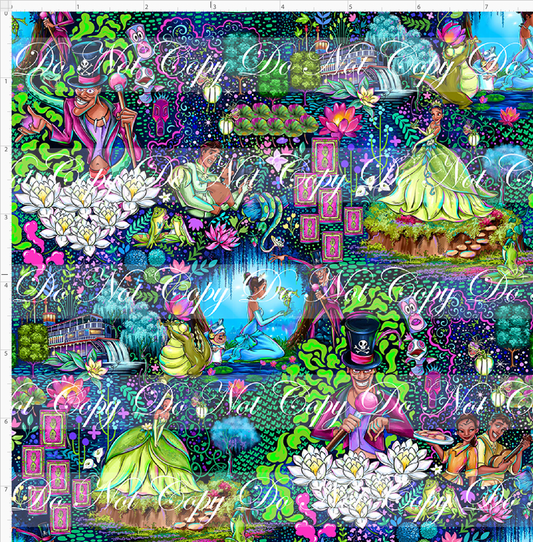 Frogs & Fireflies-Characters with details-Navy-Small Scale