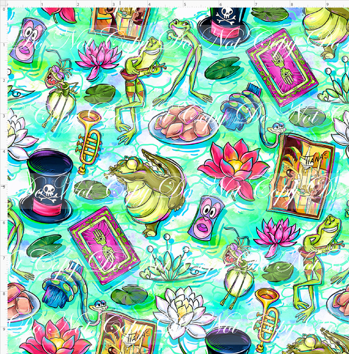 Frogs & Fireflies-Elements-Green