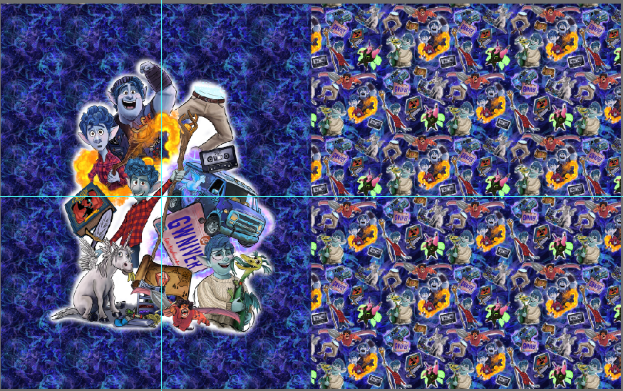 GWNIVER - Childrens Blanket Panel 58W x 36H