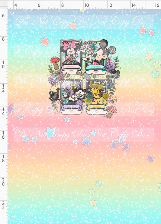 Garden Seed Packet-Mouse and Friends-panel-colorful-child