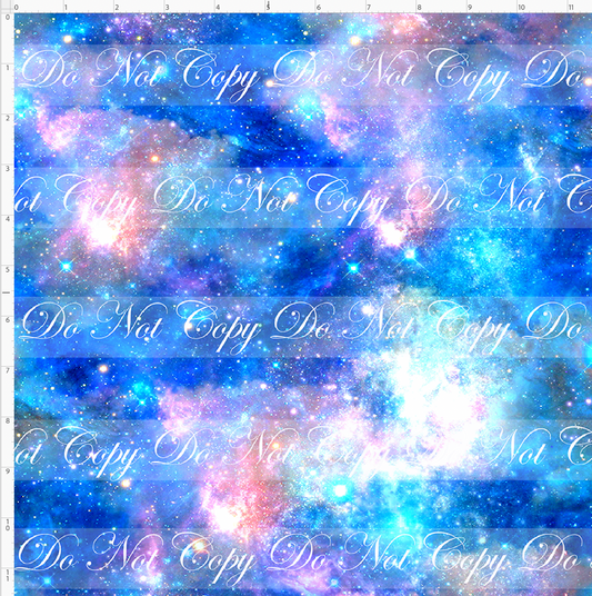 Gingerbread Galaxy - background - blue galaxy