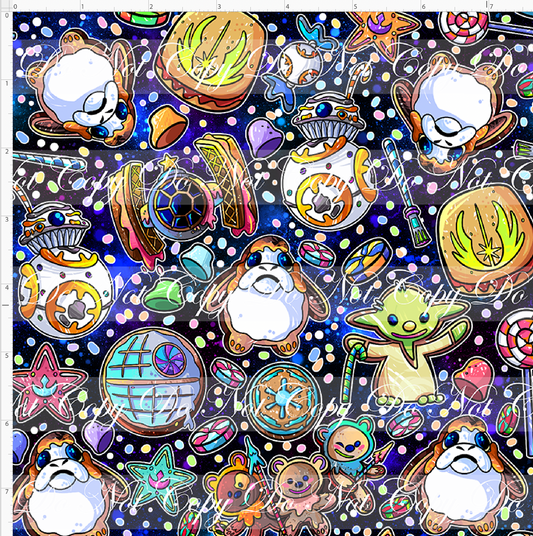 Gingerbread Galaxy - cookie coord - dark side galaxy - small scale
