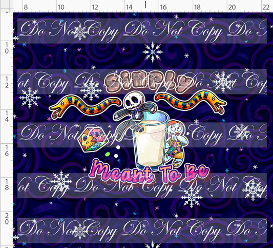 Gingerbread NBC - panel - simply - swirls - adult