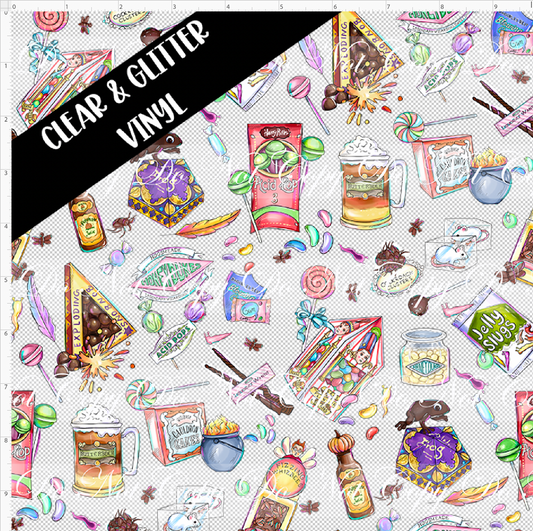 HP Magic-Snacks-Small Scale-CLEAR & GLITTER VINYL