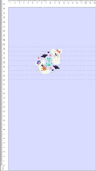 Halloween Cruise - Panel - Purple - Child