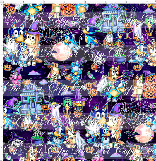 Halloween Heelers-Main-blue purple-Small Scale