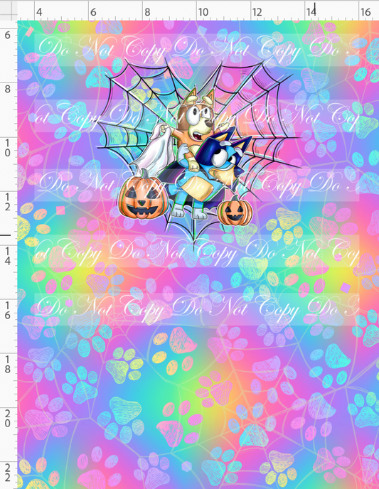 Halloween Heelers-panel-siblings-colorful-child