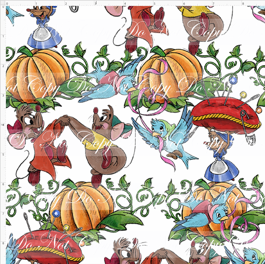 Happily Ever After - Mouse Dance - White