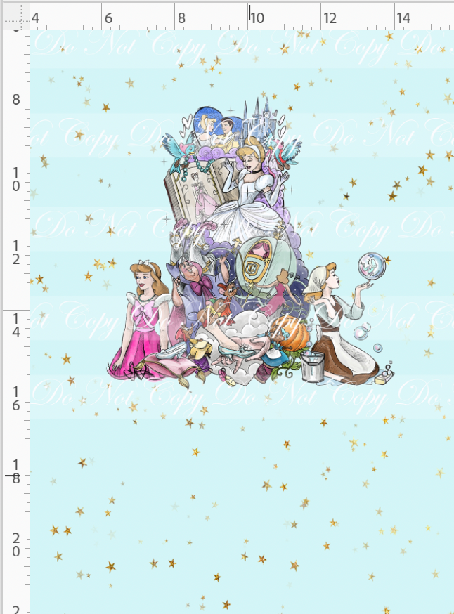 Happily Ever After  - Panel #2 - Light Blue - CHILD
