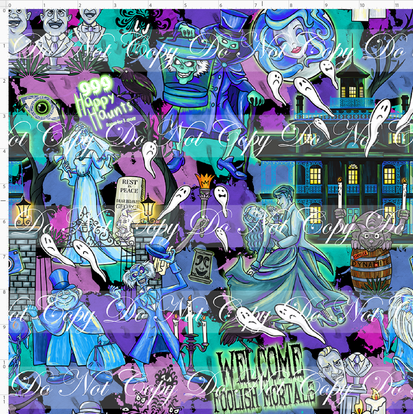 Happy Haunts - Main with words - regular scale