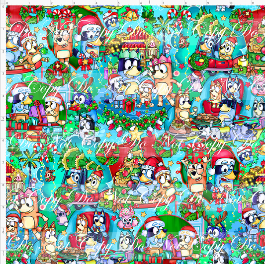 Heeler Holidays - main - sky blue - REGULAR SCALE