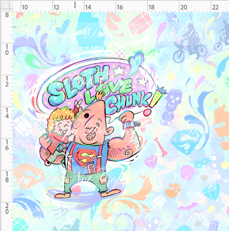 Hey you guys - panel - colorful - sloth love chunk - ADULT