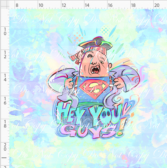 Hey you guys - panel - colorful plain - hey you guys - ADULT