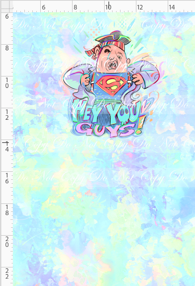 Hey you guys - panel - colorful plain - hey you guys - CHILD