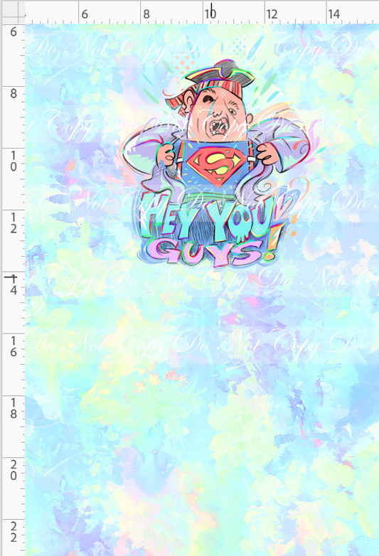 Hey you guys - panel - colorful plain - hey you guys - CHILD