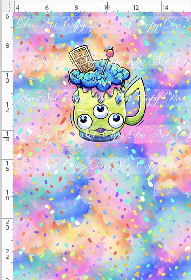 Hot Cocoa-Panel-Colorful-Alien cup-Child