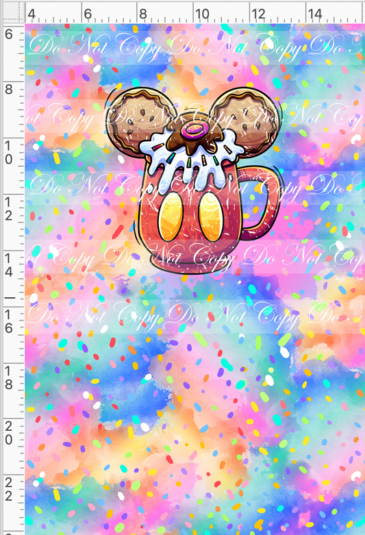 Hot Cocoa - Panel - Colorful - Boy Mouse cup - Child