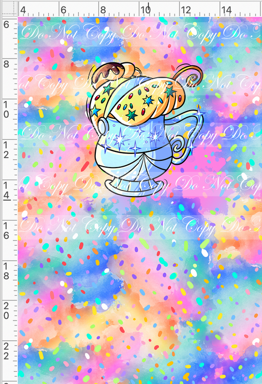 Hot Cocoa - Panel - Colorful - Cindy cup - Child