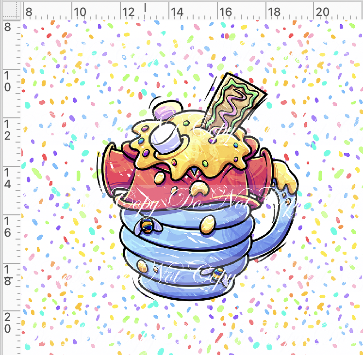Hot Cocoa-Panel-White-Bear cup-Adult