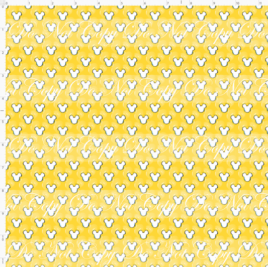 It started with a mouse-mouse heads-0.25 inch-yellow and white