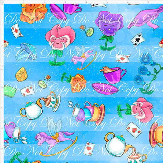 Journey into the Curious World - Coordinate - Blue