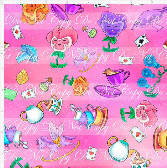 Journey into the Curious World - Coordinate - Pink