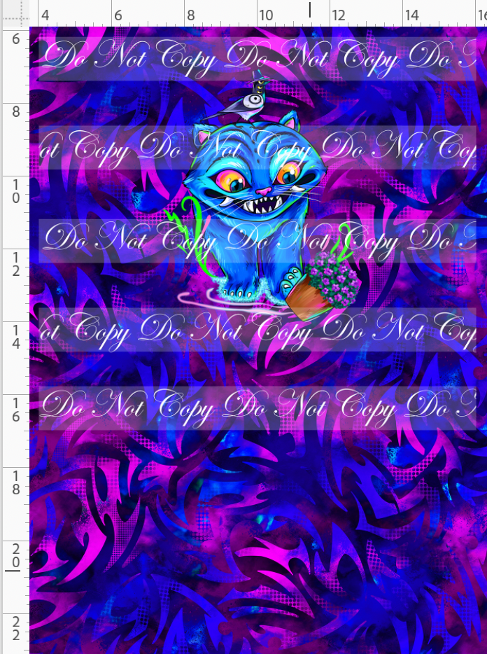 KPOP Huntrix - Panel - CHILD - Tiger - Blue Pink