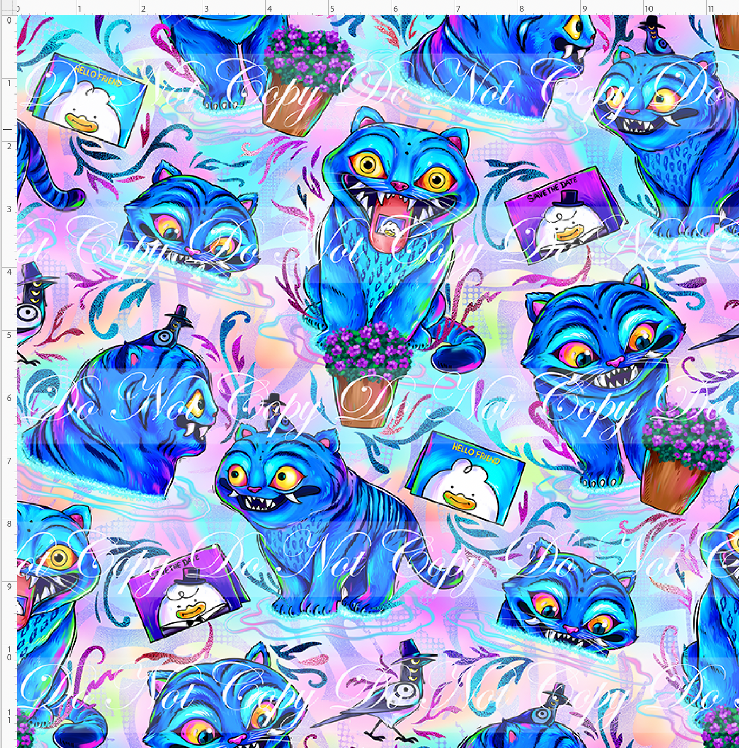 KPOP Huntrix -Tiger - Iridescent - REGULAR SCALE