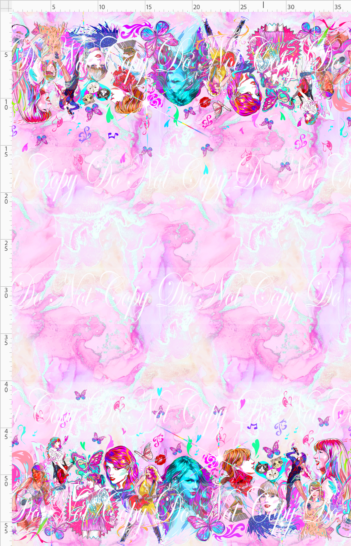 Karma & Chaos-Double Border-light Pink