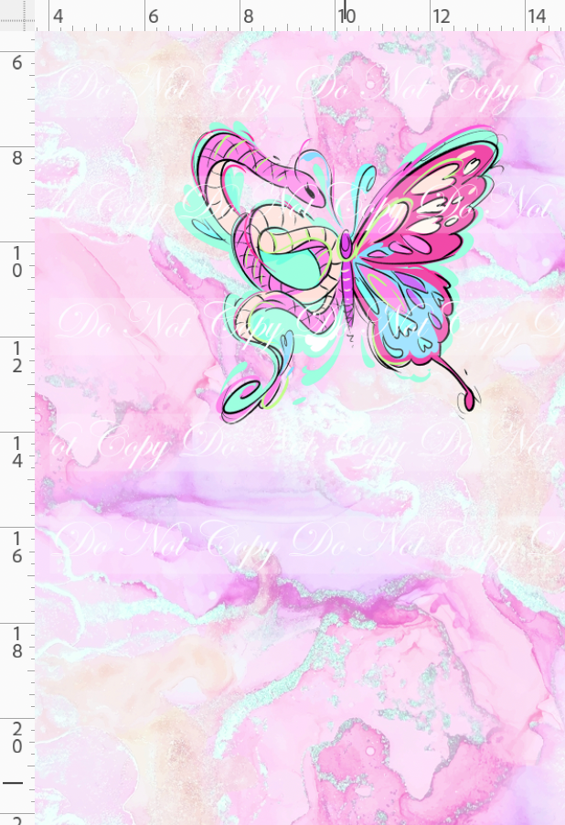 Karma & Chaos-Panel-Butterfly-light pink-child