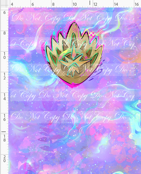 Kawaii Lord of the Galaxy - panel - purple - symbol - CHILD