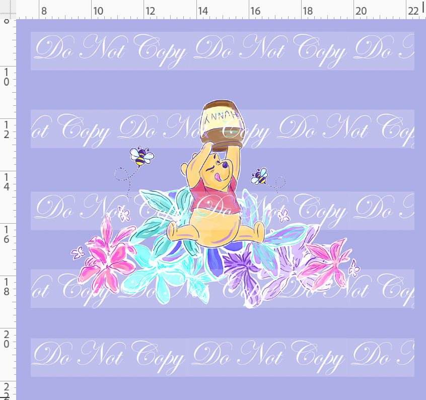 LP Inspired Hunny Bear - panel - bear - ADULT