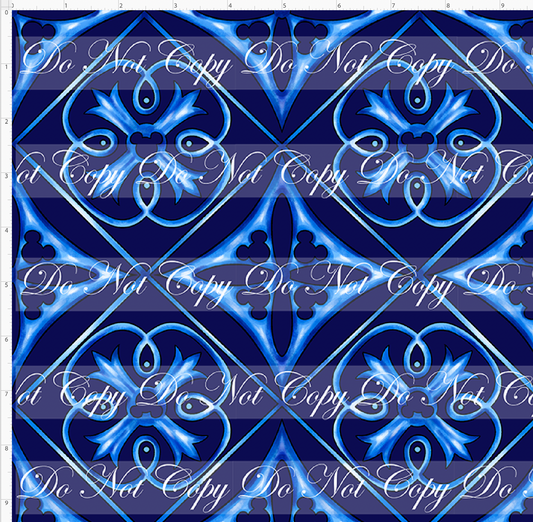 Lemon Drop Mouse - Filagree - Navy - Regular Scale